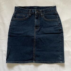 Denim Mini Skirt
